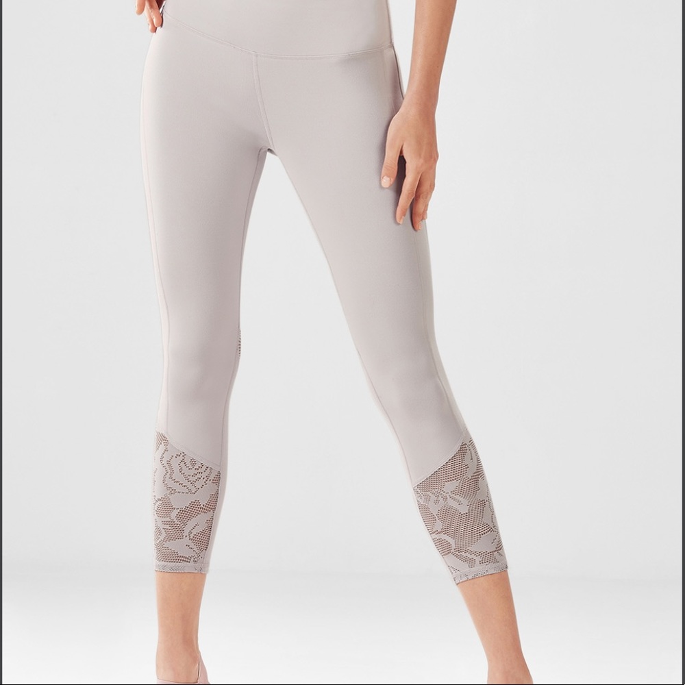 Fabletics Salar Mesh Powerhold Capri Legging